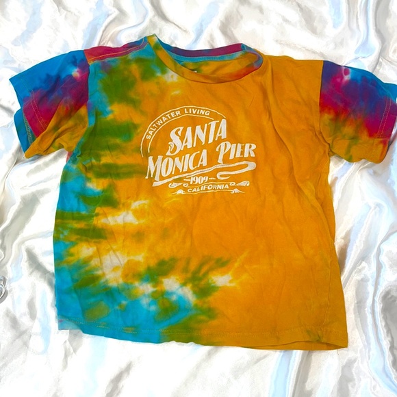 Tie dye tshirt. Size: Youth Large (18/20) but fits as an adults xs-  small. - Picture 1 of 2